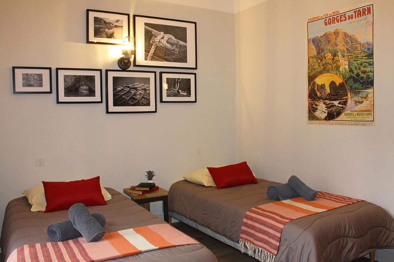 Hotel Des Bateliers La Malène Екстериор снимка