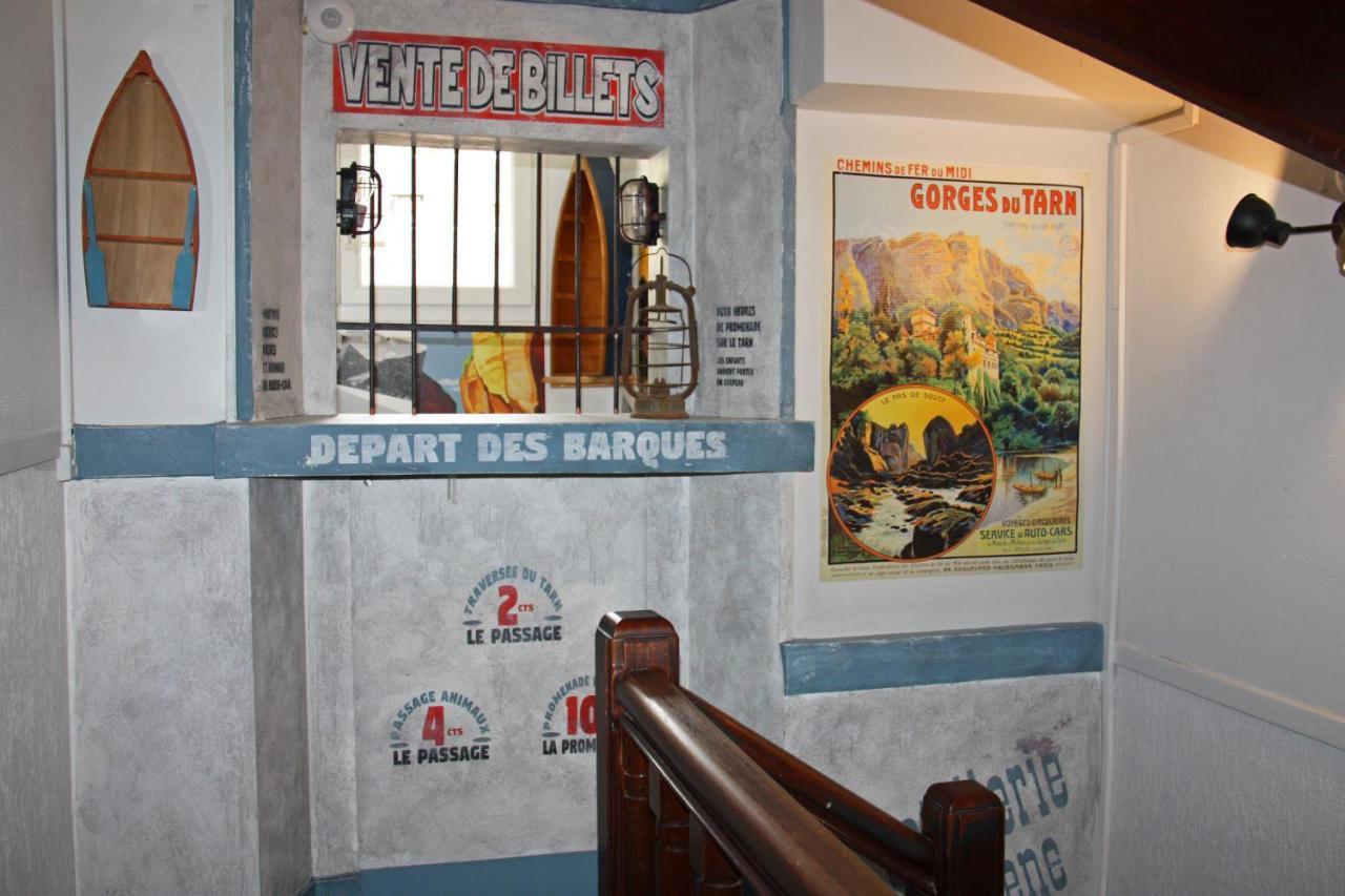 Hotel Des Bateliers La Malène Екстериор снимка