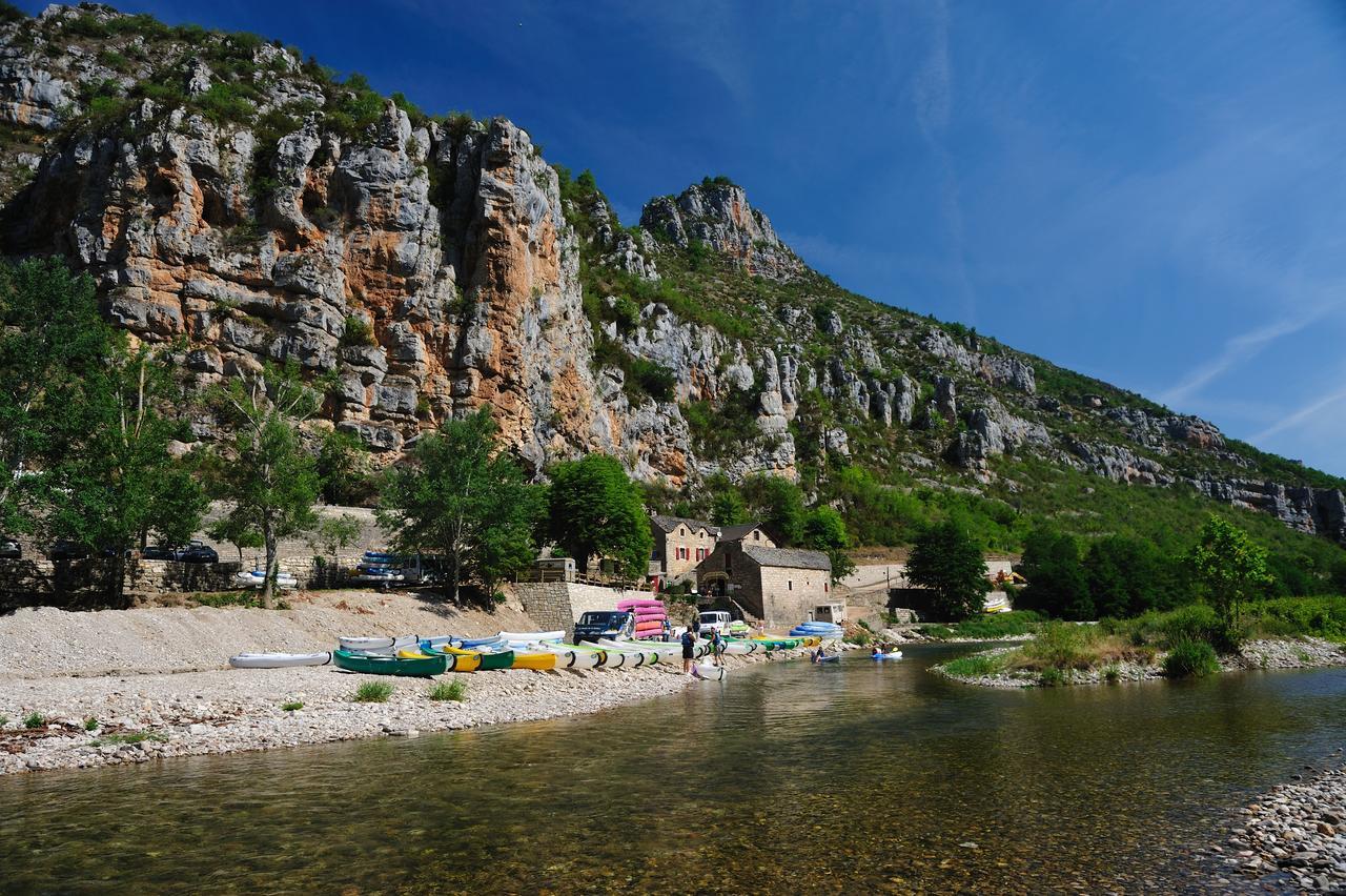 Hotel Des Bateliers La Malène Екстериор снимка